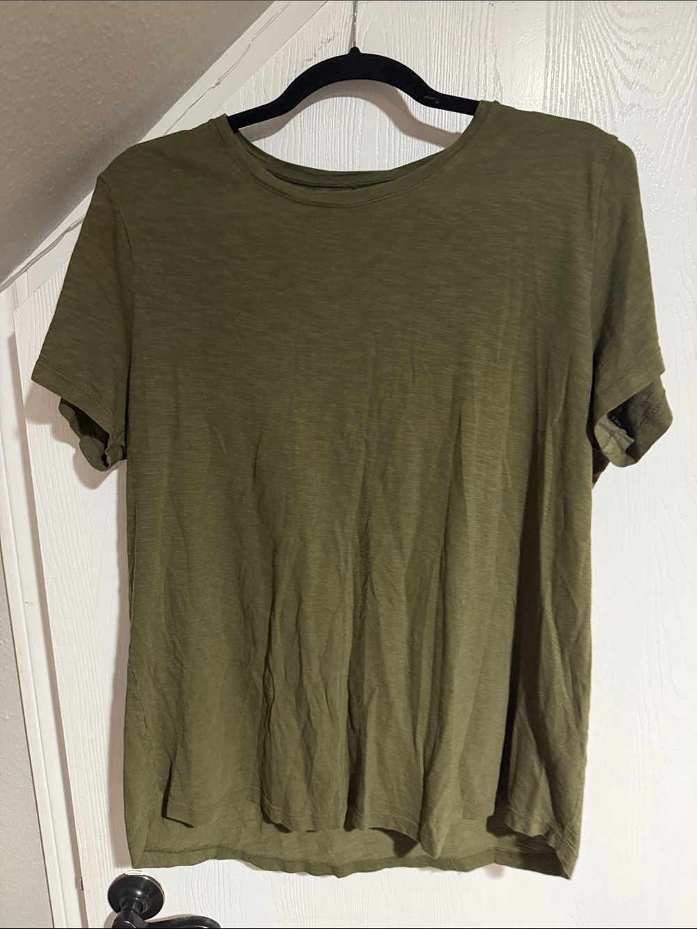 Felina Olive Crewneck Short Sleeve Tee